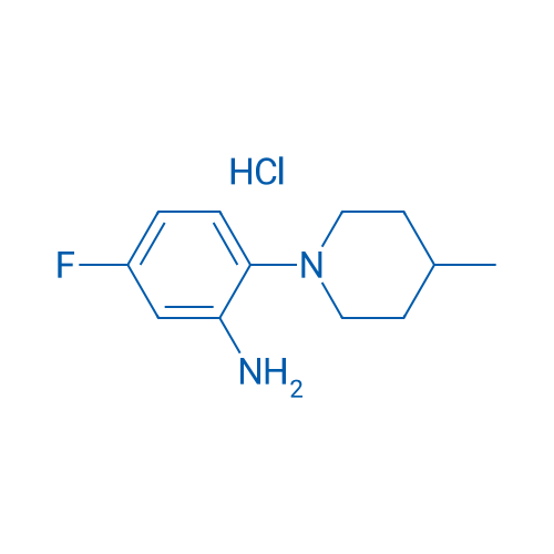5-Fluoro-2-(4-methylpiperidin-1-yl)aniline hydrochloride 1g