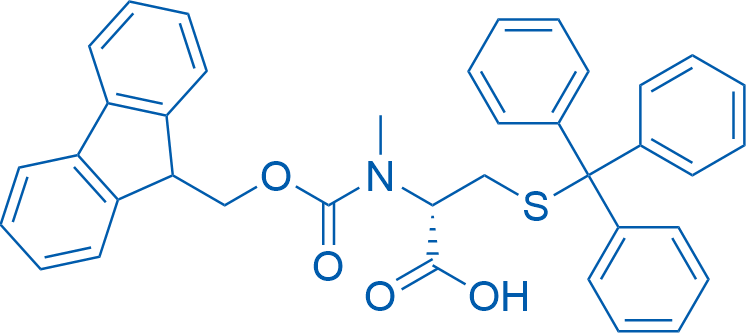 Fmoc-D-N-Me-Cys(Trt)-OH 100mg