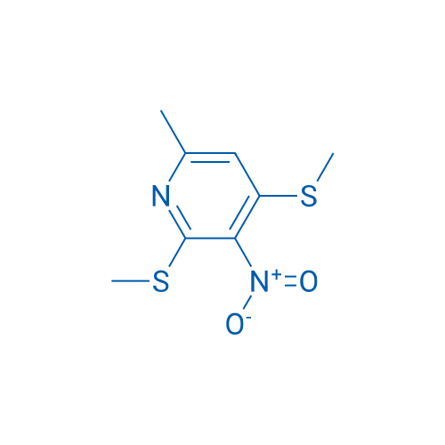 6-Methyl-2,4-bis(methylthio)-3-nitropyridine 1g