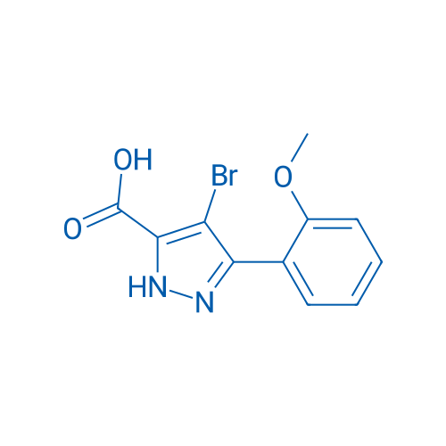 4-Bromo-3-(2-methoxyphenyl)-1h-pyrazole-5-carboxylic acid 5g