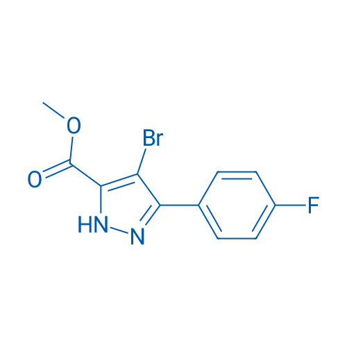 Methyl 4-bromo-3-(4-fluorophenyl)-1H-pyrazole-5-carboxylate 1g