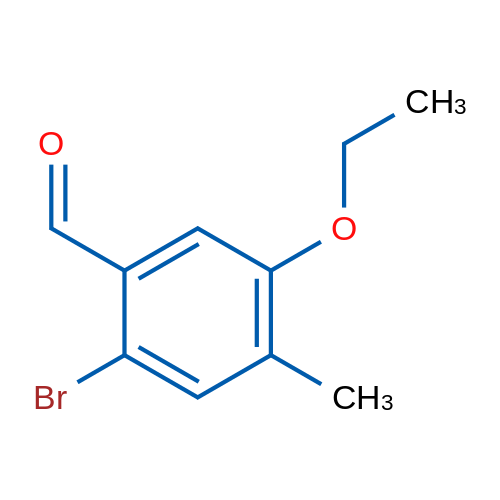2-Bromo-5-ethoxy-4-methylbenzaldehyde 1g