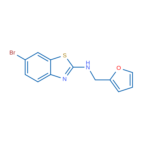 6-bromo-N-(furan-2-ylmethyl)benzo[d]thiazol-2-amine 1g
