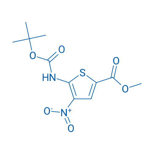 Methyl 5-((tert-butoxycarbonyl)amino)-4-nitrothiophene-2-carboxylate 1g