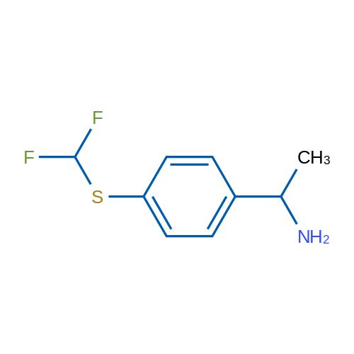 1-{4-[(difluoromethyl)sulfanyl]phenyl}ethan-1-amine 1g