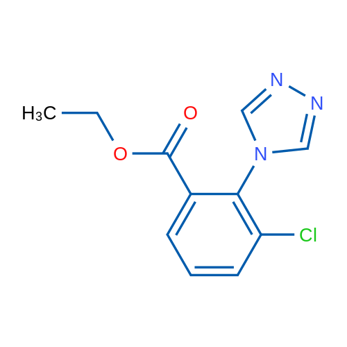 Ethyl 3-chloro-2-(4H-1,2,4-triazol-4-yl)benzoate 1g