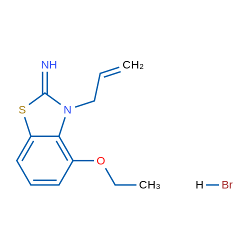 3-allyl-4-ethoxybenzo[d]thiazol-2(3H)-imine hydrobromide 5g
