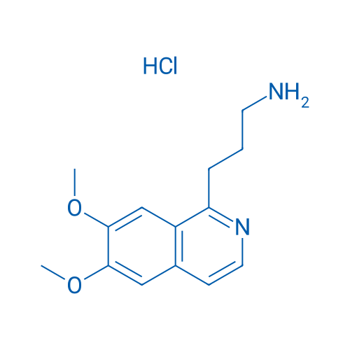 [3-(6,7-Dimethoxyisoquinolin-1-yl)propyl]amine hydrochloride 5g