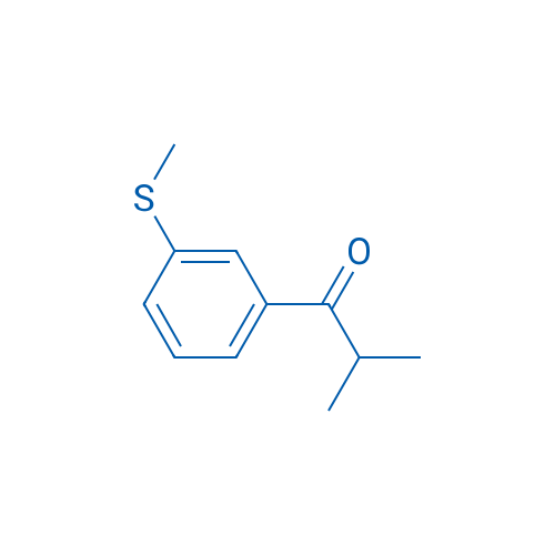 2-Methyl-1-(3-(methylthio)phenyl)propan-1-one 1g