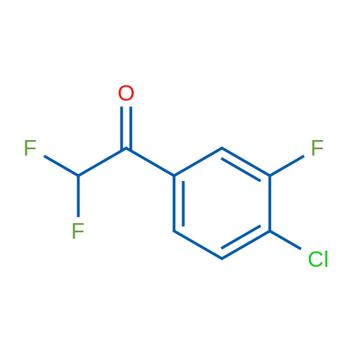 1-(4-Chloro-3-fluorophenyl)-2,2-difluoroethanone 1g