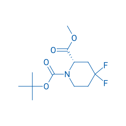 (S)-1-tert-Butyl 2-methyl 4,4-difluoropiperidine-1,2-dicarboxylate 100mg
