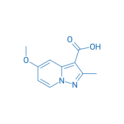 5-Methoxy-2-methylpyrazolo[1,5-a]pyridine-3-carboxylic acid 250mg