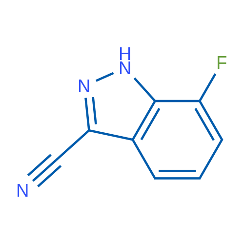 7-Fluoro-1H-indazole-3-carbonitrile 250mg