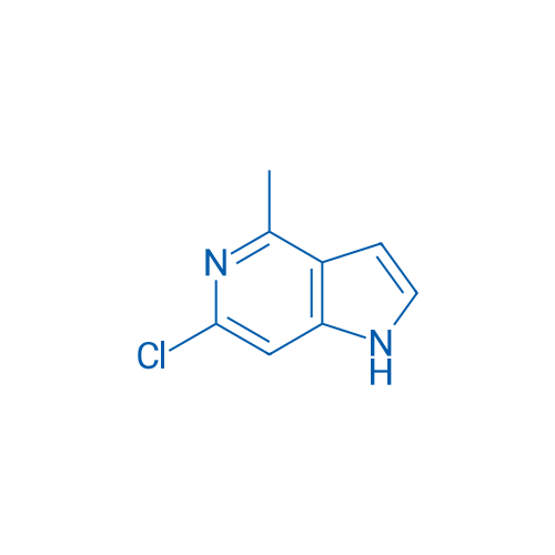 6-Chloro-4-methyl-1H-pyrrolo[3,2-c]pyridine 250mg