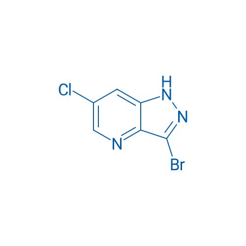 3-Bromo-6-chloro-1H-pyrazolo[4,3-b]pyridine 250mg