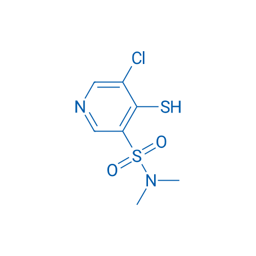 5-Chloro-4-mercapto-N,N-dimethylpyridine-3-sulfonamide 1g