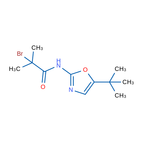 2-Bromo-N-(5-(tert-butyl)oxazol-2-yl)-2-methylpropanamide 1g
