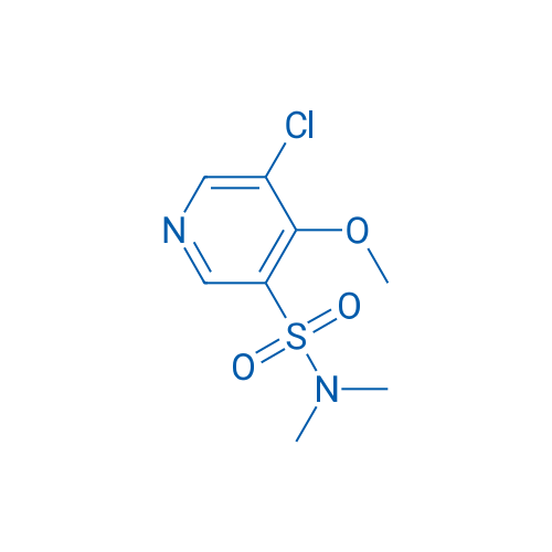 5-Chloro-4-methoxy-N,N-dimethylpyridine-3-sulfonamide 10g