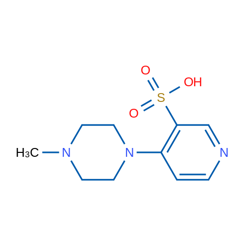 4-(4-Methylpiperazin-1-yl)pyridine-3-sulfonic acid 1g