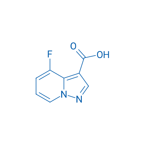 4-Fluoropyrazolo[1,5-a]pyridine-3-carboxylic acid 250mg