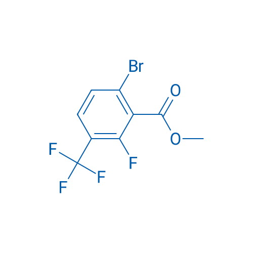 Methyl 6-bromo-2-fluoro-3-(trifluoromethyl)benzoate 250mg