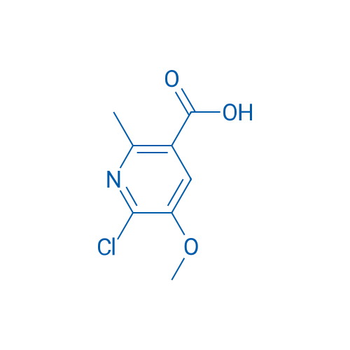 6-Chloro-5-methoxy-2-methylnicotinic acid 1g