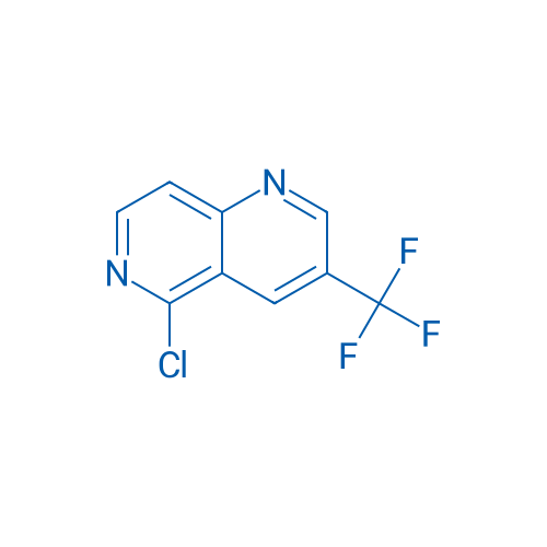 5-chloro-3-(trifluoromethyl)-1,6-naphthyridine 100mg