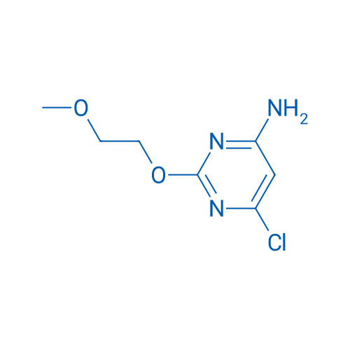 6-Chloro-2-(2-methoxyethoxy)pyrimidin-4-amine 25mg