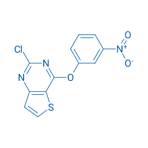 2-Chloro-4-(3-nitrophenoxy)thieno[3,2-d]pyrimidine 5g