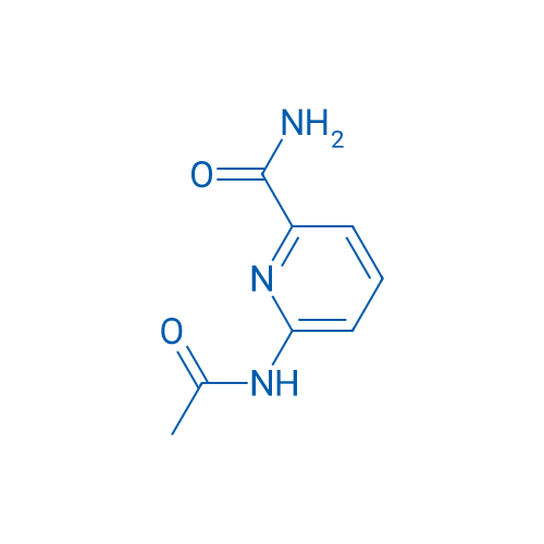 2-Pyridinecarboxamide, 6-(acetylamino)- 250mg