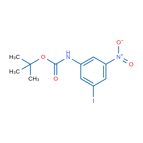 tert-Butyl (3-iodo-5-nitrophenyl)carbamate 1g