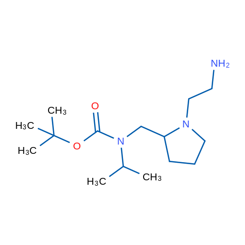 tert-Butyl ((1-(2-aminoethyl)pyrrolidin-2-yl)methyl)(isopropyl)carbamate 1g