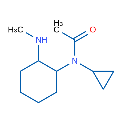 N-Cyclopropyl-N-(2-(methylamino)cyclohexyl)acetamide 1g