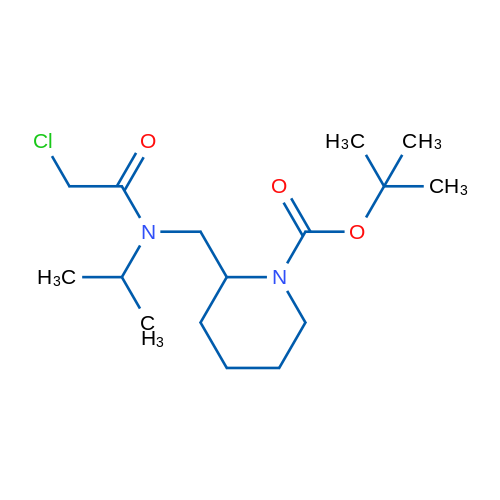 tert-Butyl 2-((2-chloro-N-isopropylacetamido)methyl)piperidine-1-carboxylate 1g