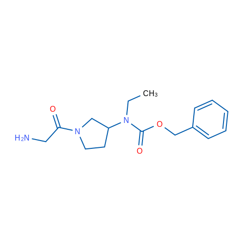 Benzyl (1-(2-aminoacetyl)pyrrolidin-3-yl)(ethyl)carbamate 1g
