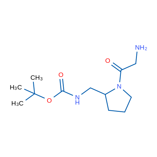 tert-Butyl ((1-(2-aminoacetyl)pyrrolidin-2-yl)methyl)carbamate 1g