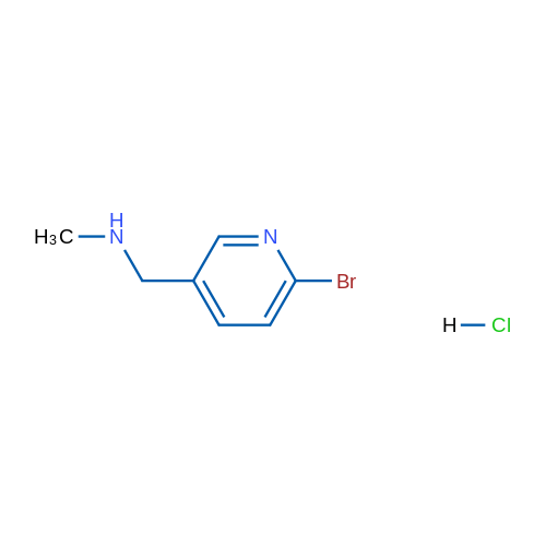 1-(6-Bromopyridin-3-yl)-N-methylmethanamine hydrochloride 1g