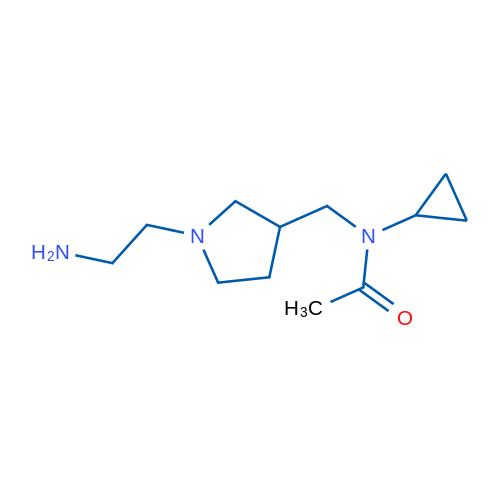 N-((1-(2-Aminoethyl)pyrrolidin-3-yl)methyl)-N-cyclopropylacetamide 1g