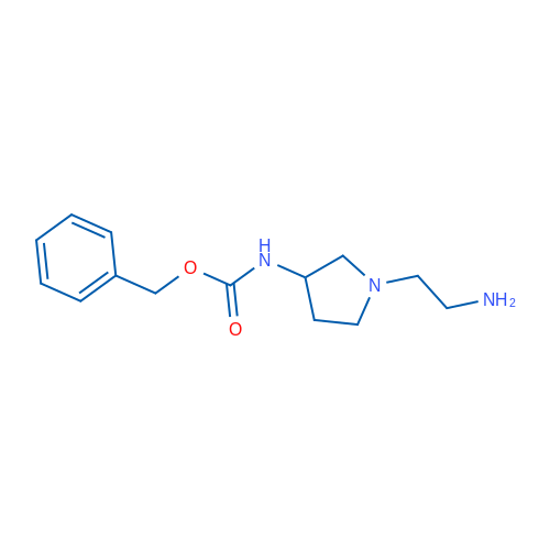 Benzyl (1-(2-aminoethyl)pyrrolidin-3-yl)carbamate 1g