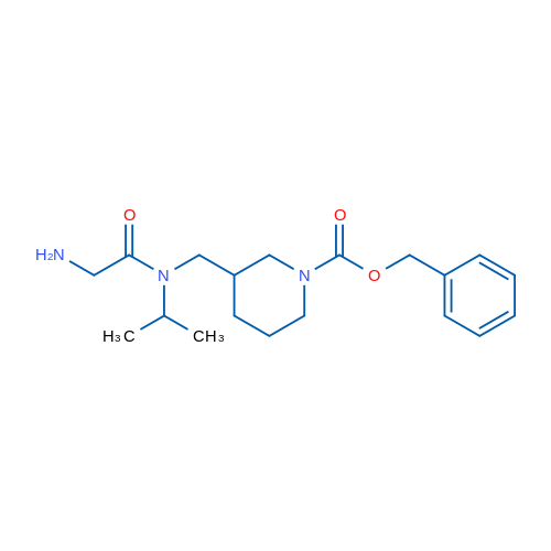 Benzyl 3-((2-amino-N-isopropylacetamido)methyl)piperidine-1-carboxylate 1g
