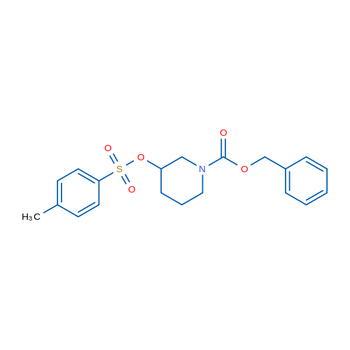 Benzyl 3-(tosyloxy)piperidine-1-carboxylate 1g
