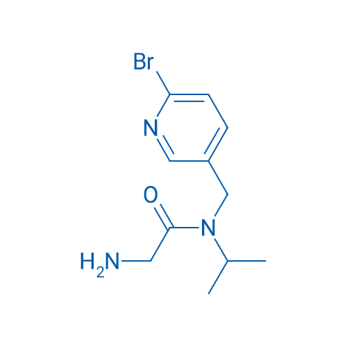 2-Amino-N-((6-bromopyridin-3-yl)methyl)-N-isopropylacetamide 1g