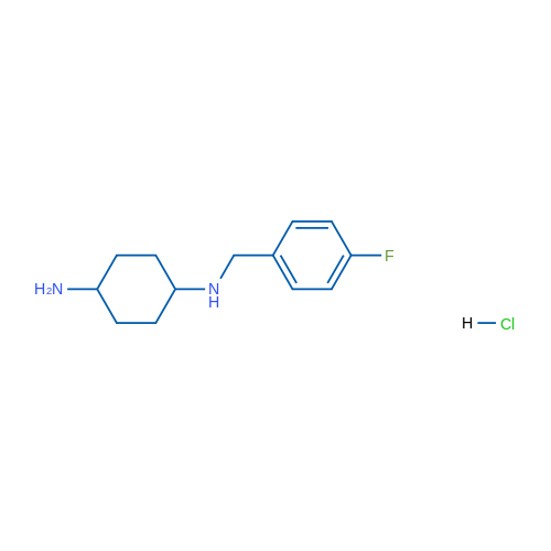 N1-(4-Fluorobenzyl)cyclohexane-1,4-diamine hydrochloride 1g
