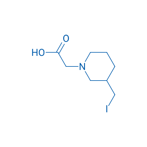 2-(3-(Iodomethyl)piperidin-1-yl)acetic acid 1g