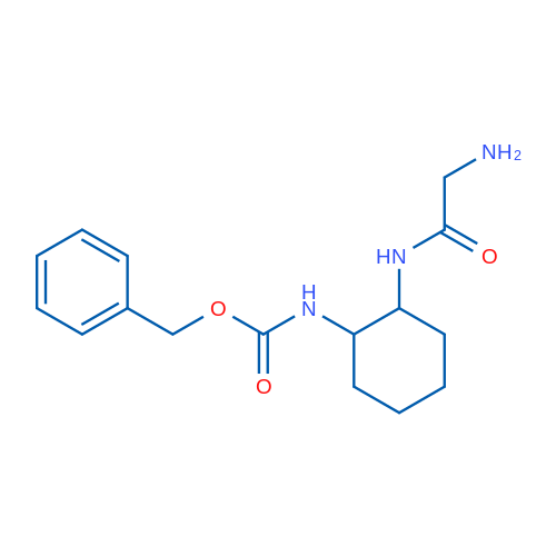 Benzyl (2-(2-aminoacetamido)cyclohexyl)carbamate 1g