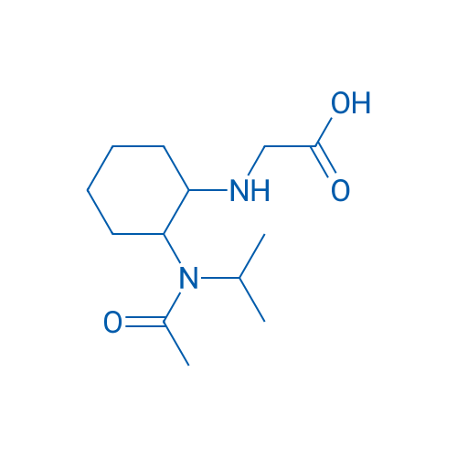 2-((2-(N-Isopropylacetamido)cyclohexyl)amino)acetic acid 1g