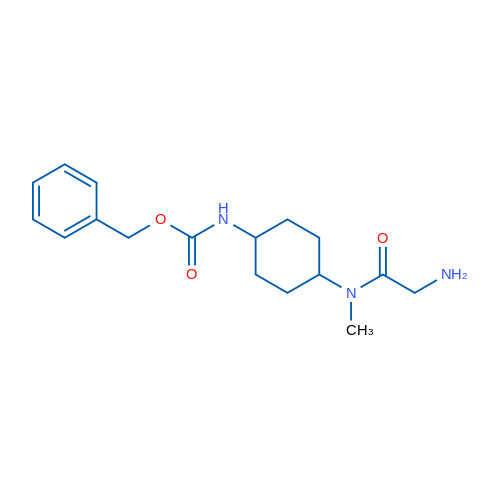 Benzyl (4-(2-amino-N-methylacetamido)cyclohexyl)carbamate 1g