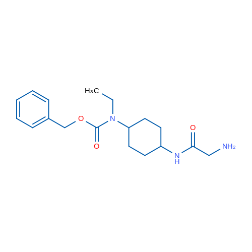 Benzyl (4-(2-aminoacetamido)cyclohexyl)(ethyl)carbamate 1g