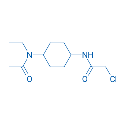 2-Chloro-N-(4-(N-ethylacetamido)cyclohexyl)acetamide 1g