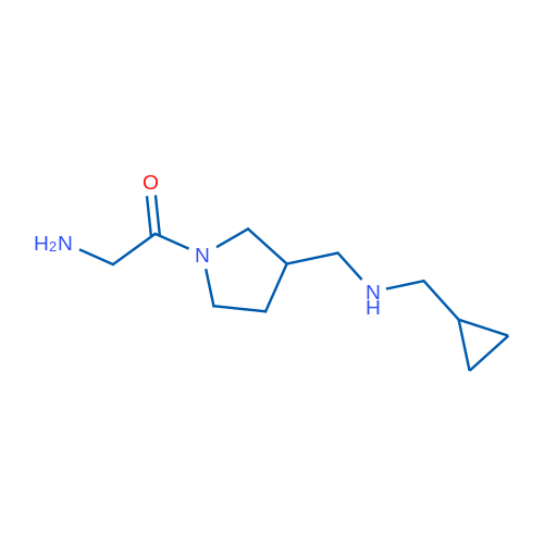 2-Amino-1-(3-(((cyclopropylmethyl)amino)methyl)pyrrolidin-1-yl)ethanone 1g